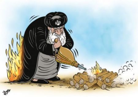 ملالي طهران ونار الفتنة
