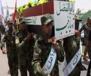 شوارع العراق تكتظ بصور جثث الشيعة القتلى في سوريا